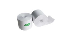 White Bond Paper Roll – 1¾”W x 2¾”D White Bond Paper Roll - 1¾''W x 2¾''D