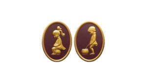 ARTISTIC “BOY & “GIRL” WASHROOM SIGN (BRASS) – SIGN044BG ARTISTIC “BOY & “GIRL” WASHROOM SIGN (BRASS) - SIGN044BG