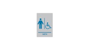 “MEN + HANDICAP” – SIGN021M “MEN + HANDICAP” - SIGN021M