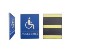 ADA “WASHROOM ACCESSIBLE – HANDICAP” SIGN – SIGN031B ADA “WASHROOM ACCESSIBLE - HANDICAP” SIGN - SIGN031B