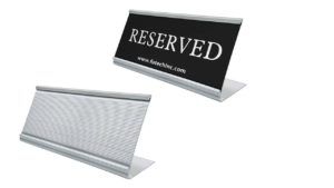 Countertop Name Plate Holder – Office Business Sign Holder – APS032S Countertop Name Plate Holder – Office Business Sign Holder - APS032S