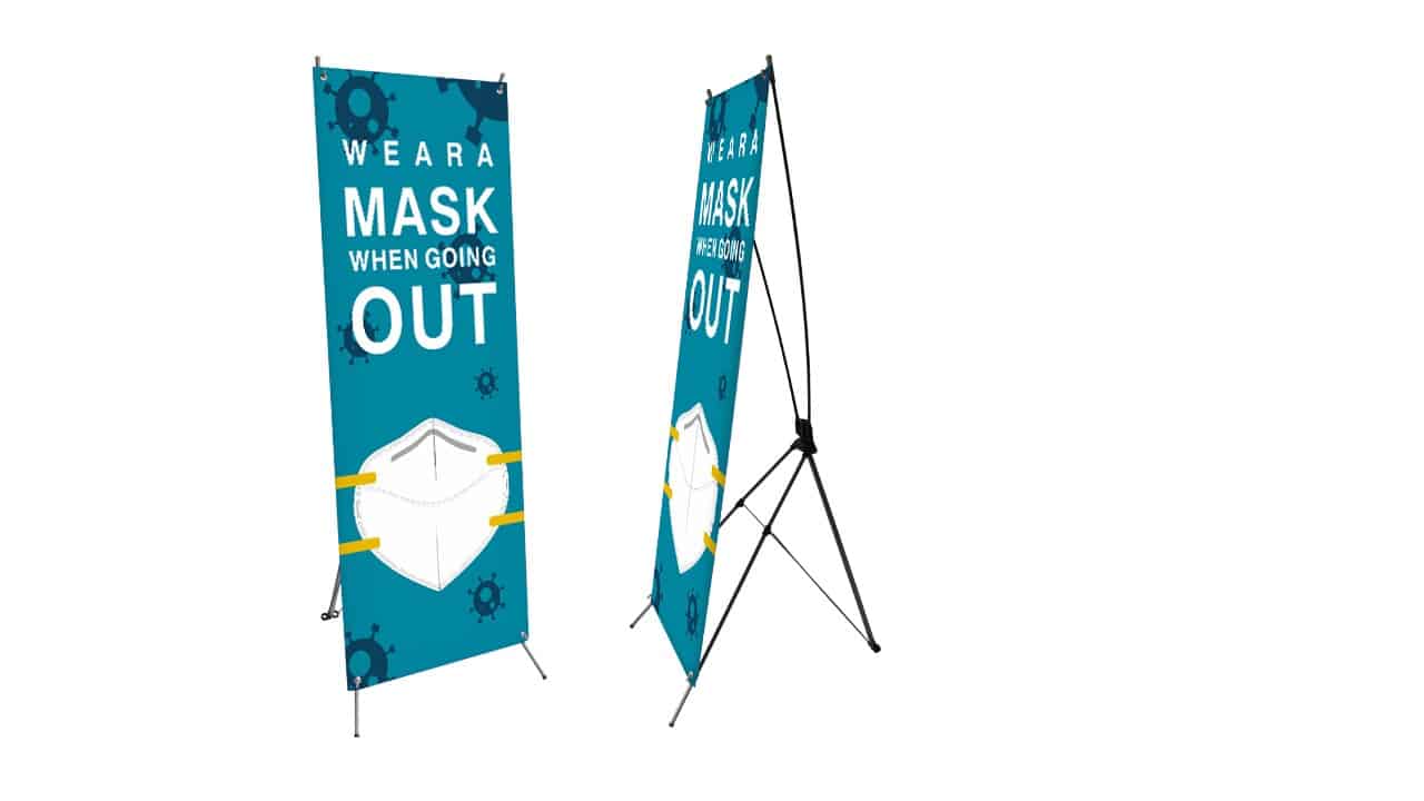 X-Banner Stand - ECOX-TYPE063