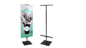 Floor Standing Banner Displayer – FSB001 Floor Standing Banner Displayer - FSB001