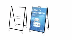 Light Duty Metal AFRAME073 – 24″W x 36″H – Sandwich Board Slide-in Sidewalk Signboard Outdoor Street Advertising Light Duty Metal AFRAME073 - 24"W x 36"H - Sandwich Board Slide-in Sidewalk Signboard Outdoor Street Advertising
