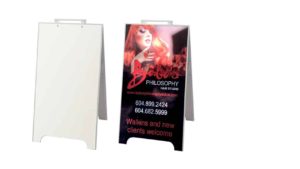 PVC A-Board SA-Board056 – 24″W x 48″H – SANDWICH BOARD HEAVY DUTY SIGNBOARD FOR OUTDOOR ADVERTISING PVC A-Board SA-Board056 - 24"W x 48"H - SANDWICH BOARD HEAVY DUTY SIGNBOARD FOR OUTDOOR ADVERTISING