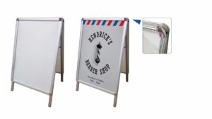 Snap Frame A-Board SFA-BOARD1911- SANDWICH BOARD HEAVY DUTY SIDEWALK SIGNBOARD FOR OUTDOOR STREET ADVERTISING Snap Frame A-Board SFA-BOARD1911- SANDWICH BOARD HEAVY DUTY SIDEWALK SIGNBOARD FOR OUTDOOR STREET ADVERTISING