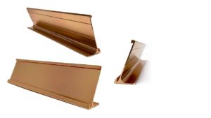 Countertop Name Plate Holder – Office Business Sign Holder - APS028G