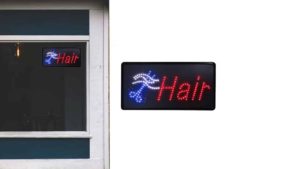 LED ‘Hair’ Sign – LDX2016 LED 'Hair' Sign - LDX2016