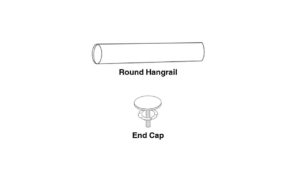 Hardwares for Outrigger: Round Hangrails