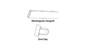Hardwares for Outrigger: Rectangular Hangrails