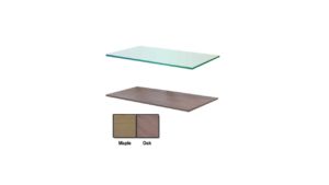 Glass and Wooden Shelves Glass and Wooden Shelves