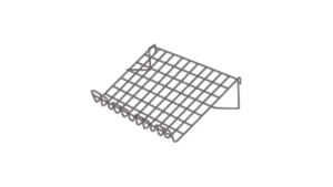 14” x 22½” Slant Shelf With Lip – FBLK-SL22 14” x 22½” Slant Shelf With Lip - FBLK-SL22