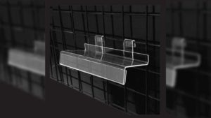Clear Acrylic Message Shelf – GJM-4SLAC Clear Acrylic Message Shelf - GJM-4SLAC