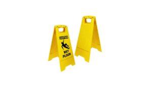 Yellow Tent Sign Holder – YTS002 Yellow Tent Sign Holder - YTS002