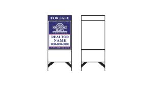 METAL LAWN SIGN – LS001 METAL LAWN SIGN - LS001