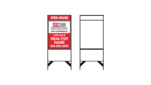 METAL LAWN SIGN – LS001 METAL LAWN SIGN - LS001
