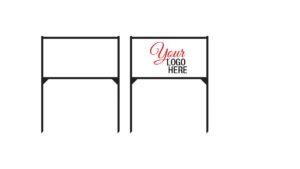 Metal Lawn Sign - LS003