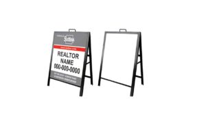 ANGLED METAL AFRAME006 – 18″W X 24″H – Sandwich Board Heavy Duty Slide-in Sidewalk Signboard for Outdoor Street Advertising ANGLED METAL AFRAME006 - 18"W X 24"H - Sandwich Board Heavy Duty Slide-in Sidewalk Signboard for Outdoor Street Advertising