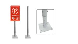Parking Lot Sign Post – PL001 Parking Lot Sign Post - PL001