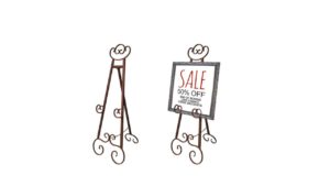 Antique Metal Easel - E002