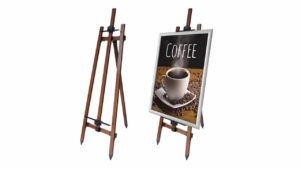 Wood Easel – WE004 Wood Easel - WE004