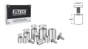 STAINLESS STEEL FINISH STANDOFFS STAINLESS STEEL FINISH STANDOFFS