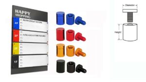 FOIL FINISH STANDOFFS