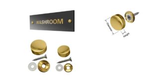 BRASS FINISH CAPS BRASS FINISH CAPS