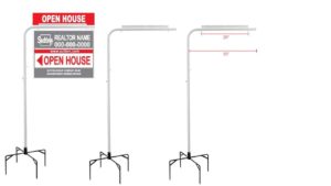 METAL LAWN SIGN POST – LP001 METAL LAWN SIGN POST - LP001