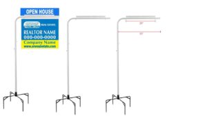 METAL LAWN SIGN POST – LP001 METAL LAWN SIGN POST - LP001