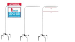 METAL LAWN SIGN POST – LP001 METAL LAWN SIGN POST - LP001