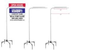 METAL LAWN SIGN POST – LP001 METAL LAWN SIGN POST - LP001