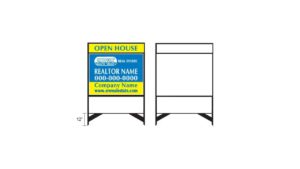 METAL LAWN SIGN – LS002 METAL LAWN SIGN - LS002