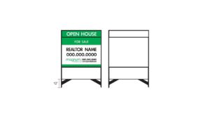 METAL LAWN SIGN – LS002 METAL LAWN SIGN - LS002