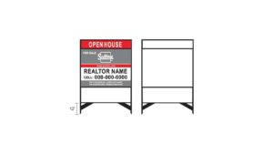 METAL LAWN SIGN – LS002 METAL LAWN SIGN - LS002
