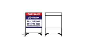 METAL LAWN SIGN – LS002 METAL LAWN SIGN - LS002