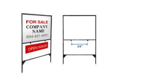Metal Lawn Sign - LS007