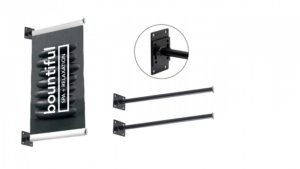 OUTDOOR PROJECTING METAL BANNER HANGER 36” – PT009 OUTDOOR PROJECTING METAL BANNER HANGER 36” - PT009