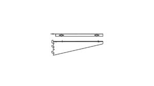 Heavy Wood Shelf Bracket – F1503 Heavy Wood Shelf Bracket - F1503