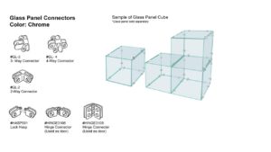 Glass Cube Shelf Glass Cube Shelf