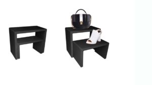 Display Tables Black – WR-001B Display Tables Black - WR-001B
