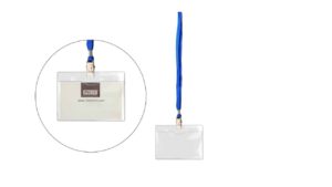 HORIZONTAL NAME BADGE LANYARD KIT – BLUE HORIZONTAL NAME BADGE LANYARD KIT - BLUE