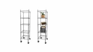 5 Tier Wire Shelf – WS1872CW 5 Tier Wire Shelf - WS1872CW