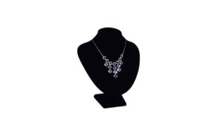 LEATHERETTE NECKLACE FORM BLACK 10″H – JN-10BL LEATHERETTE NECKLACE FORM BLACK 10"H - JN-10BL