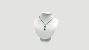 LEATHERETTE NECKLACE FORM WHITE 10″H – JN-10WL LEATHERETTE NECKLACE FORM WHITE 10"H - JN-10WL