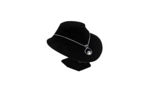 VELVET NECKLACE FORM BLACK 6″H – JN-6BV VELVET NECKLACE FORM BLACK 6"H - JN-6BV