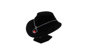 VELVET NECKLACE FORM BLACK 7″H – JN-7BV VELVET NECKLACE FORM BLACK 7"H - JN-7BV