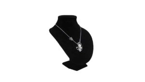 VELVET NECKLACE FORM BLACK 8″H – JN-8BV VELVET NECKLACE FORM BLACK 8"H - JN-8BV