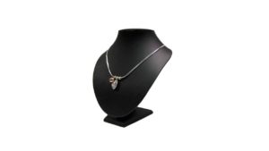 LEATHERETTE NECKLACE FORM BLACK 8″H – JN-8BL LEATHERETTE NECKLACE FORM BLACK 8"H - JN-8BL