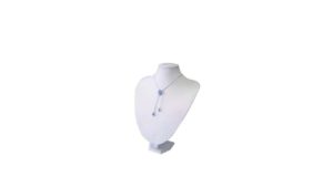 LEATHERETTE NECKLACE FORM WHITE 12″H – JN-12WL LEATHERETTE NECKLACE FORM WHITE 12"H - JN-12WL